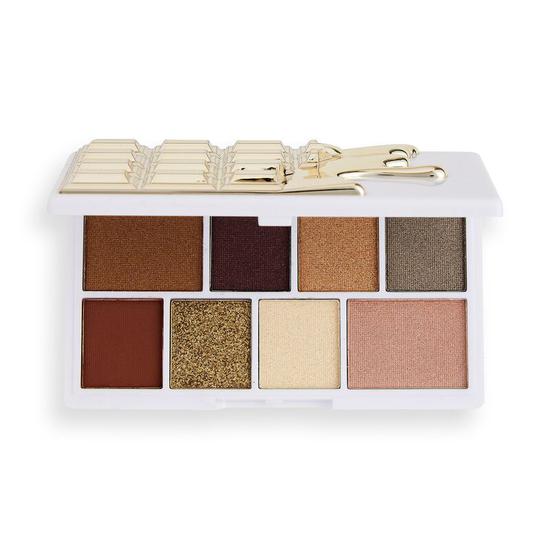 I Heart Revolution White Gold Mini Chocolate Eyeshadow Palette
