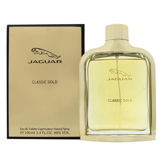 Jaguar Classic Gold Eau De Toilette Spray 3 oz