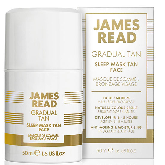James Read Tan Sleep Mask Tan Face