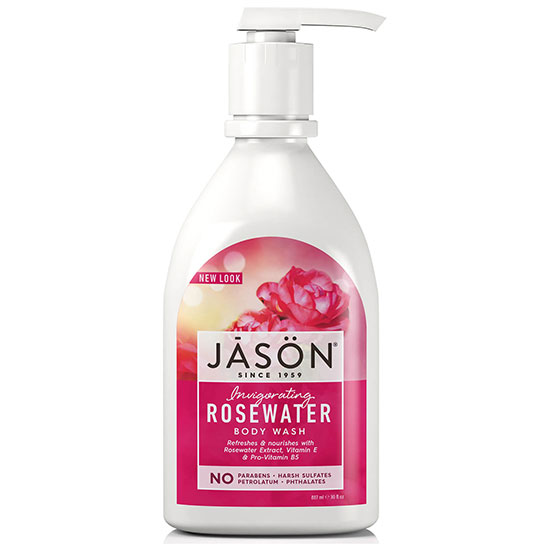 JASON Invigorating Rosewater Body Wash