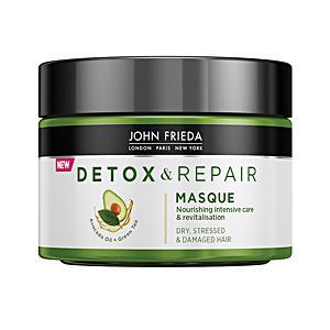 John Frieda Detox & Repair Hair Masque For Dry Stressed & Damaged Hair 8 oz