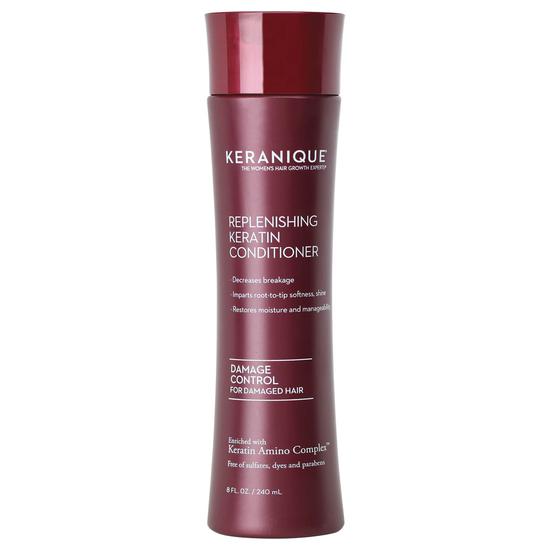 Keranique Damage Control Scalp Replenishing Keratin Conditioner 8 oz