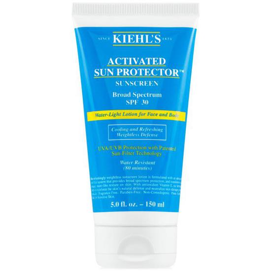 Kiehl's Activated Sun Protector Sunscreen For Face & Body SPF 30 5 oz