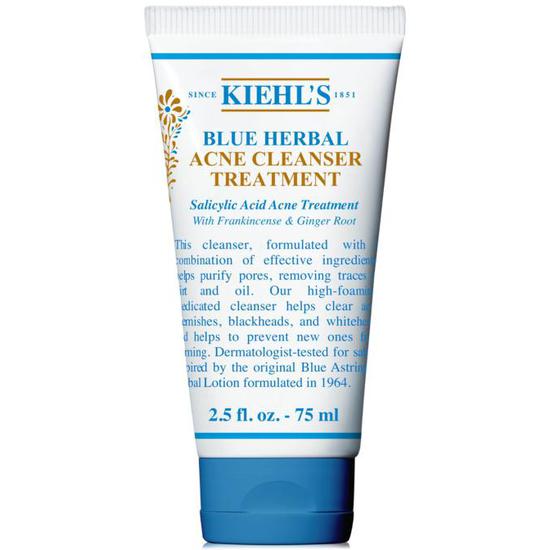 Kiehl's Blue Herbal Acne Cleanser Treatment 3 oz
