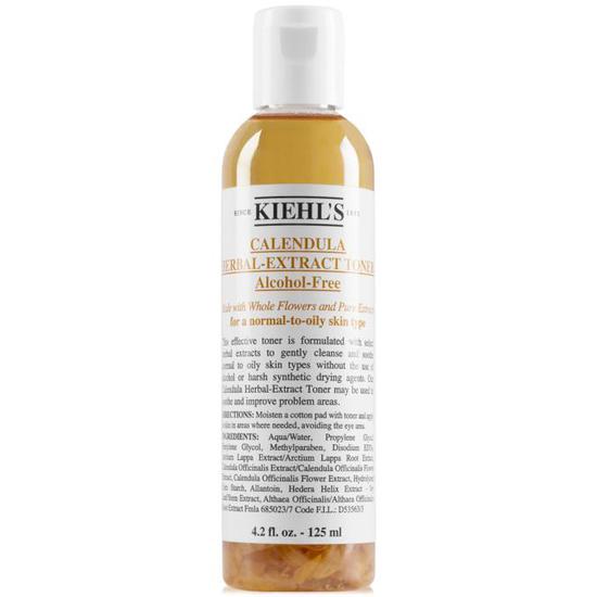 Kiehl's Calendula Herbal Extract Alcohol Free Toner 4 oz