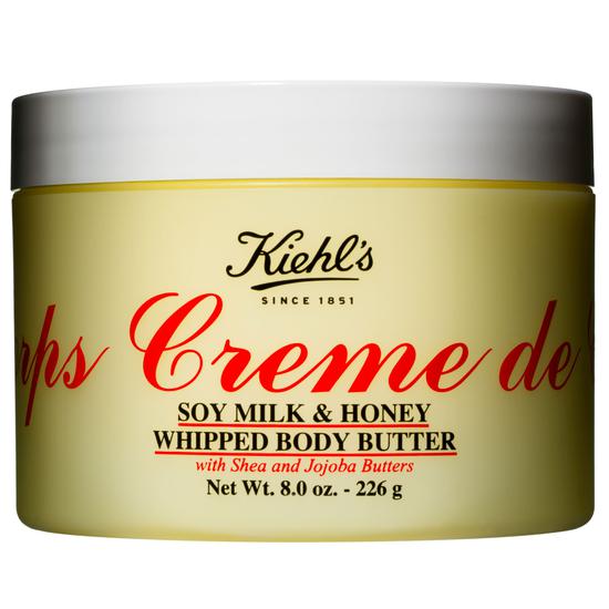 Kiehl's Creme De Corps Soy Milk & Honey Whipped Body Butter 8 oz