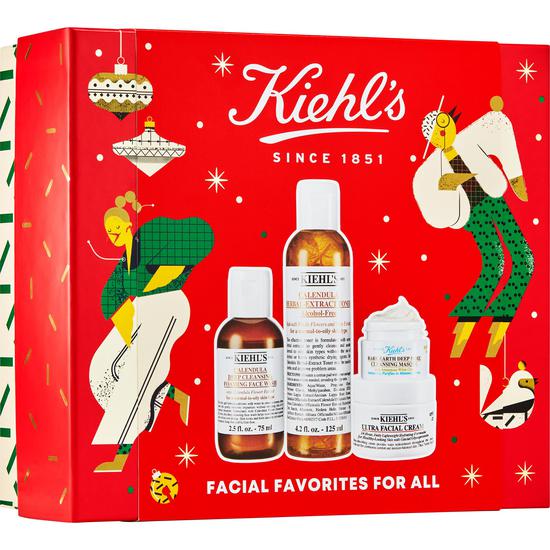 Kiehl's Facial Favorites For All Set 4 Piece Skin Care Gift Set