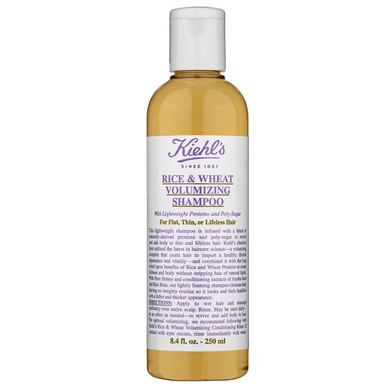 Kiehl's Rice & Wheat Volumizing Shampoo 8 oz