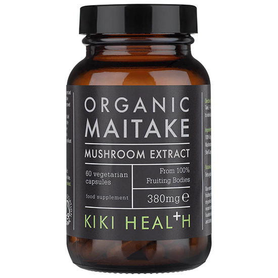 KIKI Health Organic Maitake Mushroom Extract 60 Capsules