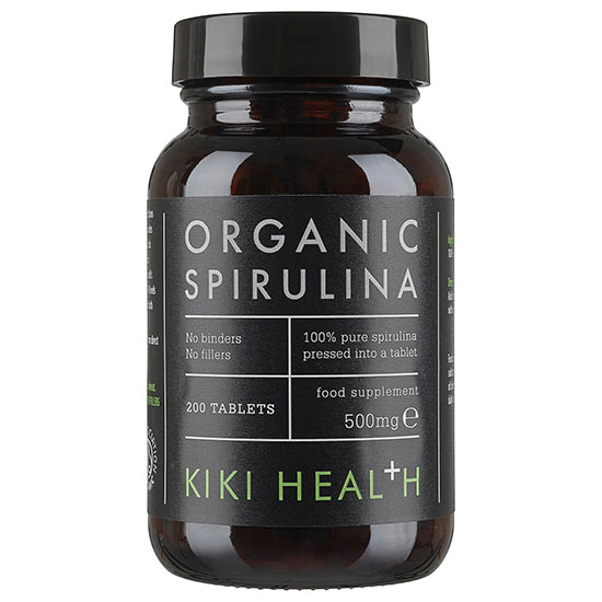 KIKI Health Organic Spirulina 200 Capsules