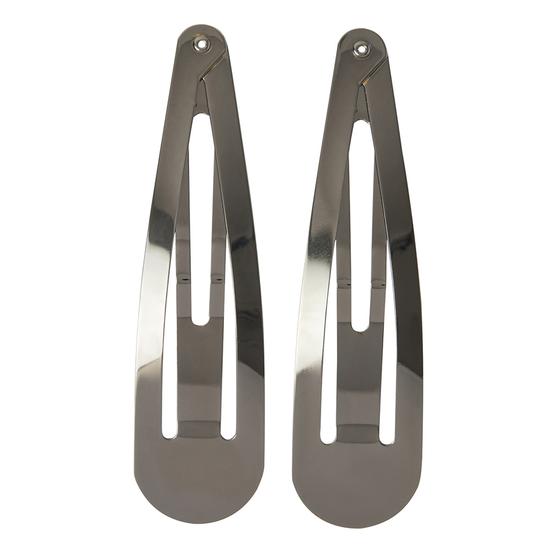 Kitsch XL Snap Clips Hematite
