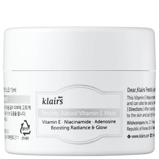 Klairs Freshly Juiced Vitamin E Mask 0.5 oz