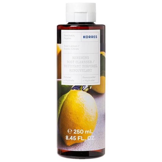 Korres Basil Lemon Renewing Body Cleanser 8 oz