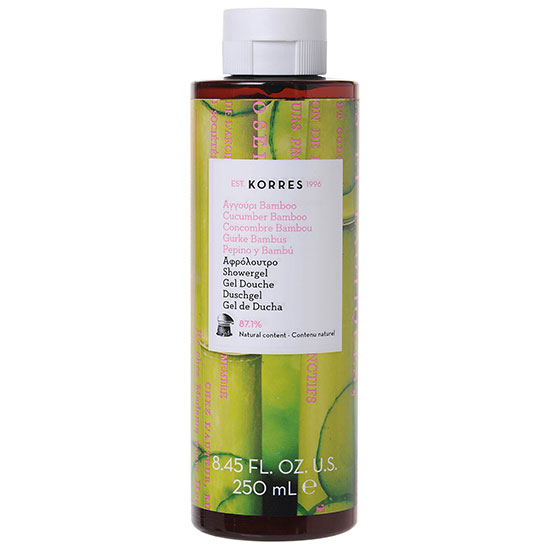 Korres Natural Cucumber Bamboo Shower Gel