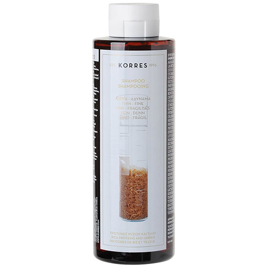 Korres Natural Rice Proteins & Linden Shampoo