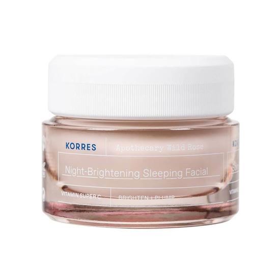 Korres Wild Rose Night-Brightening Sleeping Facial Cream 1 oz