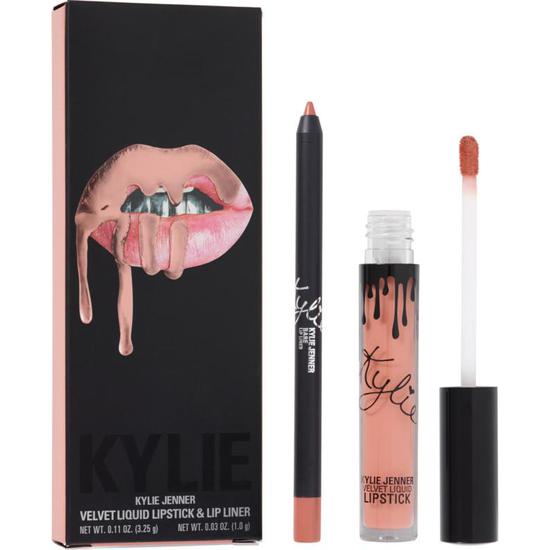 Kylie Cosmetics Velvet Lip Kit Bare (nude Pinky Beige)