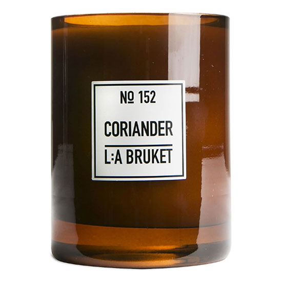 L:A BRUKET Large Coriander Scented Candle