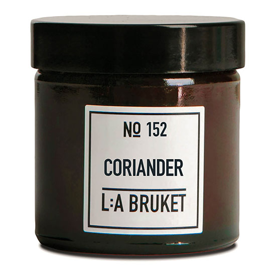 L:A BRUKET Small Coriander Scented Candle