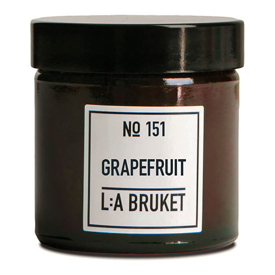 L:A BRUKET Small Grapefruit Scented Candle
