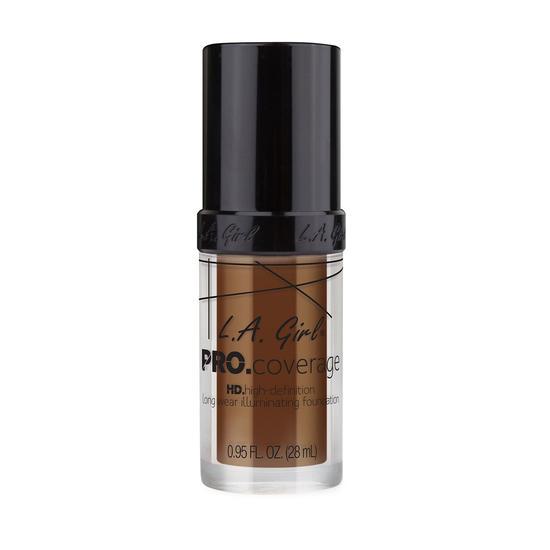 L.A. Girl Pro.Coverage HD Long Wear Illuminating Liquid Foundation Rich Cocoa