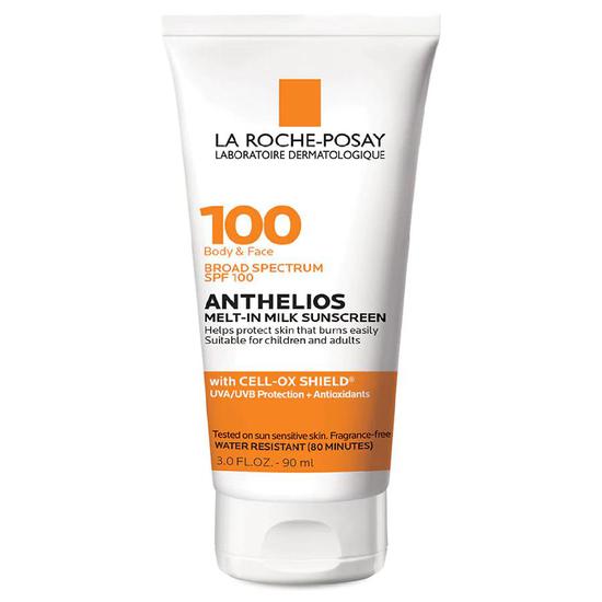 La Roche-Posay Melt-In Milk Sunscreen For Face & Body SPF 100