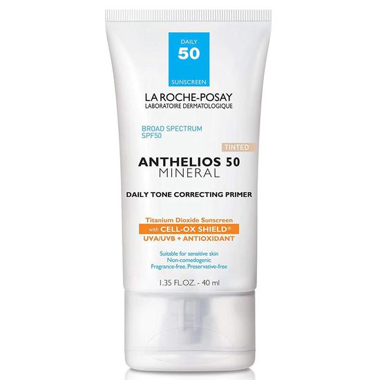 La Roche-Posay Tinted Mineral Tone-Correcting Primer SPF 50 1 oz