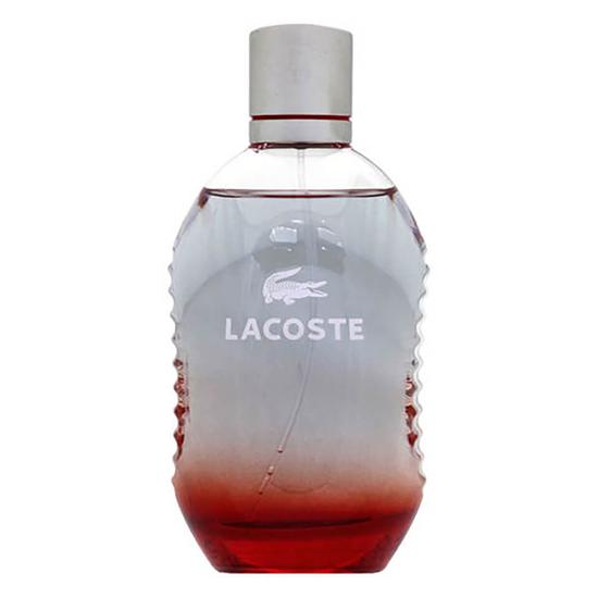 Lacoste Red Pour Homme Eau De Toilette 4 oz