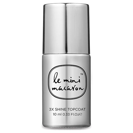 Le Mini Macaron Gel Polish 3x Shine Top Coat 10ml