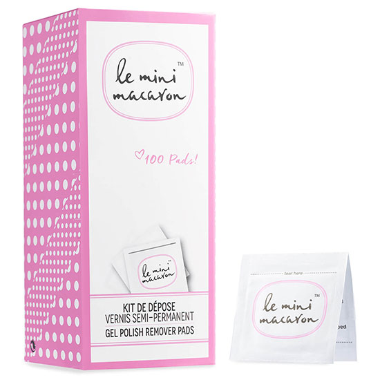 Le Mini Macaron Gel Removal Pads 100 Pads