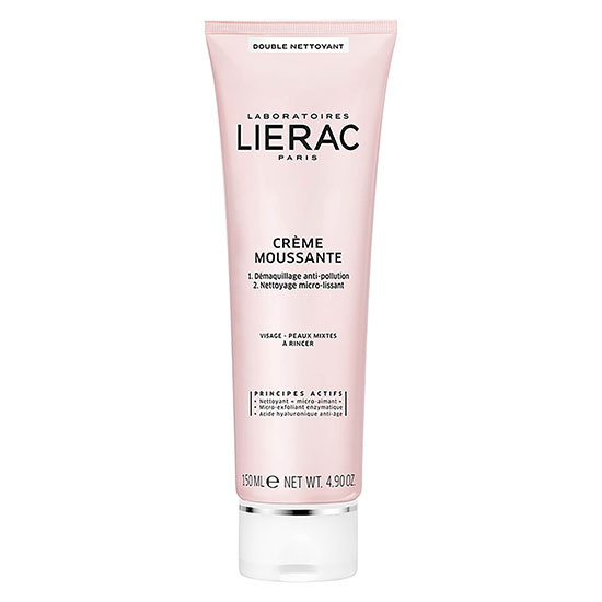 Lierac Double Cleanser Cream In Foam