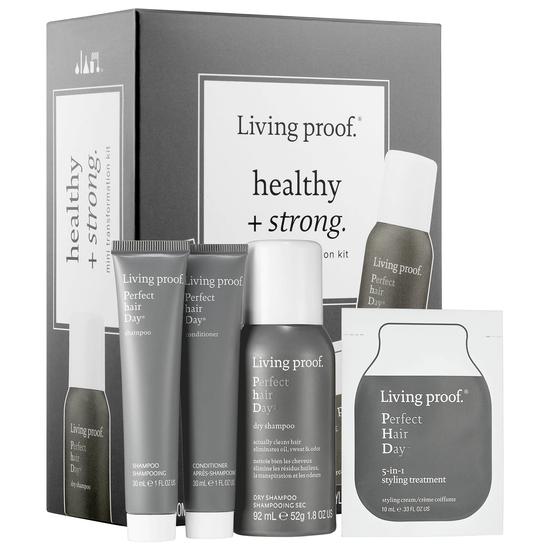 Living Proof Healthy + Strong Mini Transformation Kit