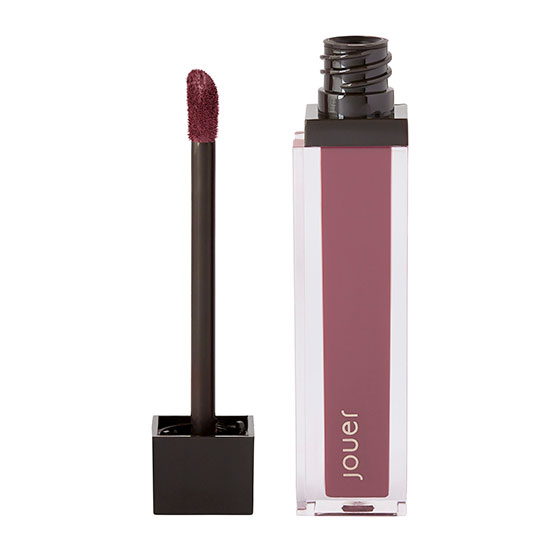 Jouer Cosmetics Long Wear Lip Creme Liquid Lipstick Aubergine