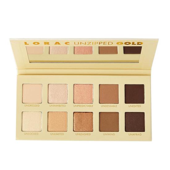 Lorac UNZIPPED GOLD Eyeshadow Palette