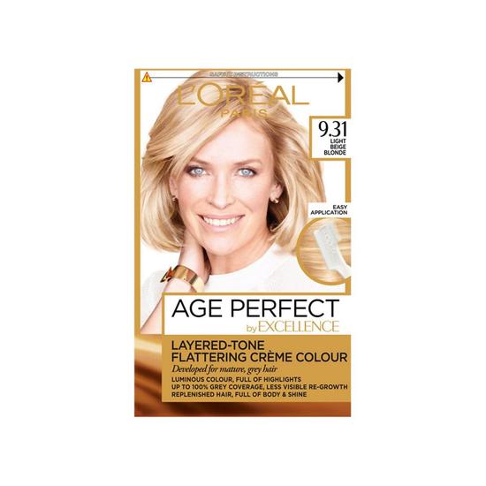 L'Oreal Paris Age Perfect Permanent Hair Dye Light Beige Blonde