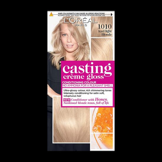L'Oreal Paris Casting Creme Gloss Semi Permanent Hair Dye 1010 Iced Light Blonde