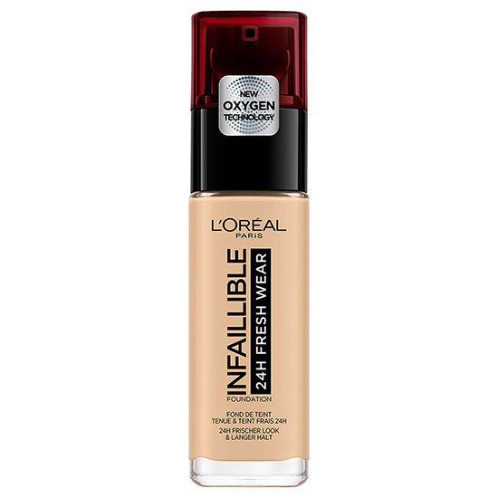 L'Oreal Paris Infallible 24hr Freshwear Liquid Foundation 100-Linen