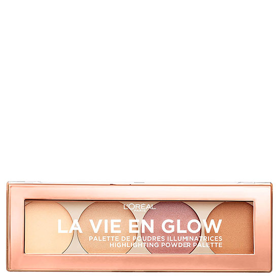 L'Oreal Paris La Vie En Glow Highlighting Powder Palette Glow Warm Glow