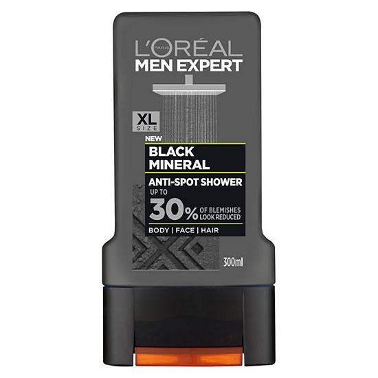 L'Oréal Paris Men Expert Black Mineral Anti-Spot Shower Gel 10 oz