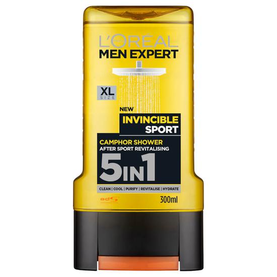 L'Oréal Paris Men Expert Invincible Sport Shower Gel 10 oz