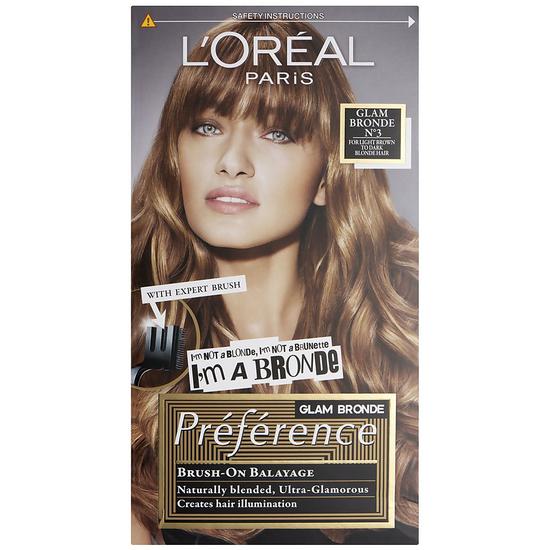 L'Oreal Paris Preference Permanent Hair Dye 03 Glam Bronde