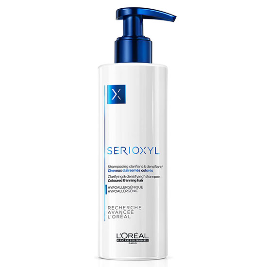 L'Oréal Professionnel Serioxyl Clarifying & Densifying Shampoo For Colored Thinning Hair 8 oz