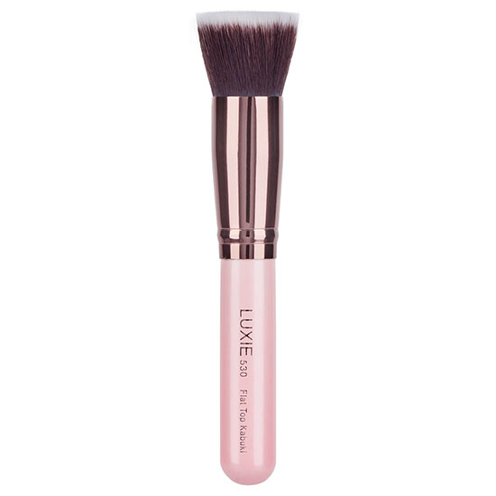 Luxie 530 Flat Top Kabuki Brush Rose Gold