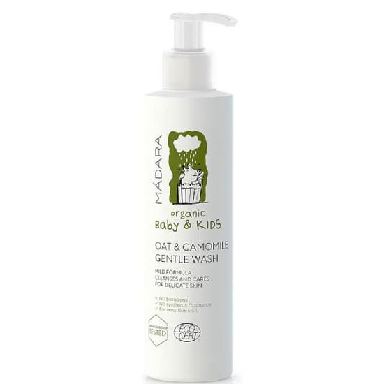 Madara Organic Baby & Kids Oat & Camomile Gentle Wash 7 oz