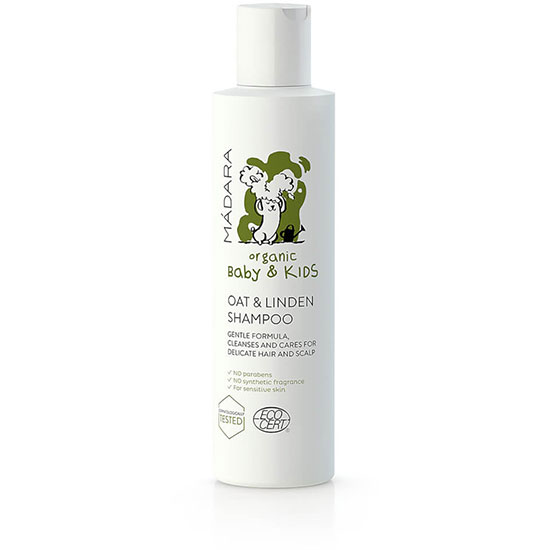 Madara Organic Baby & Kids Oat & Linden Shampoo 7 oz