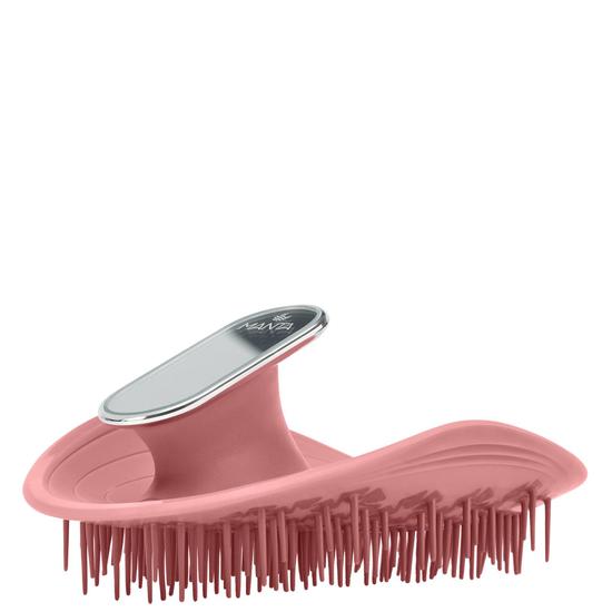 Manta Mirror Hair Brush Pink