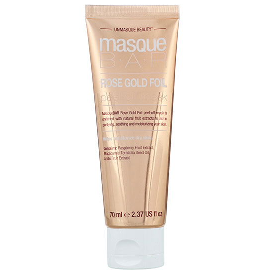 Masque Bar Metallics Rose Gold Peel Off Mask 2 oz