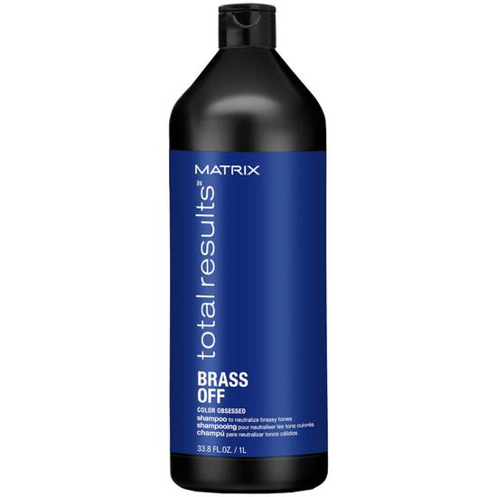 Matrix Brass Off Brunette Blue Shampoo 34 oz
