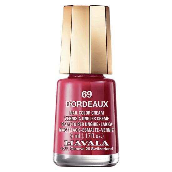 Mavala Bordeaux Nail Color