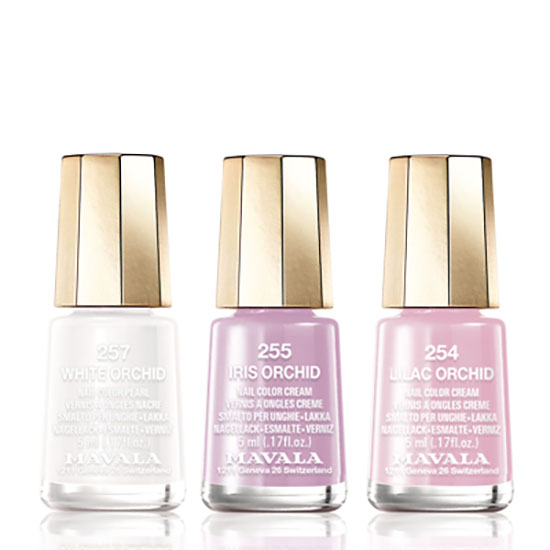 Mavala Delicate Nail Varnish Trio Version 1 (255, 254, 257)
